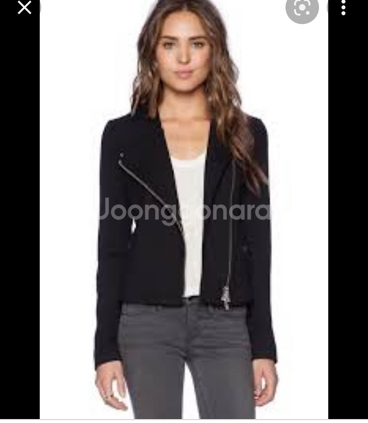 띠어리 집업 자켓--2