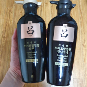 려 진생보 두피 모발영양 샴푸, 트리트먼트 400ml