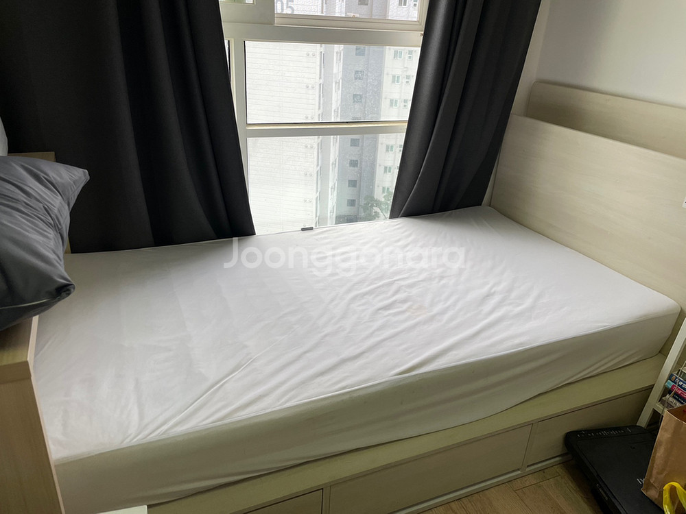 에넥스 수납형 침대(이동식 테이블 포함)--1