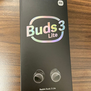 미개봉 redmi buds 3 lite