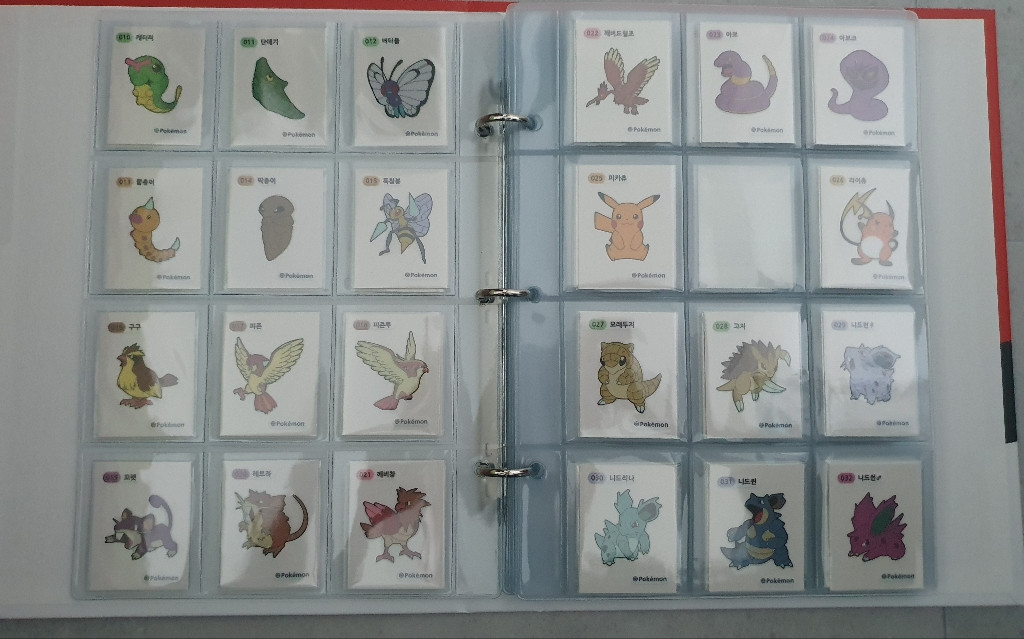 포켓몬 스티커 띠부띠부씰 159종 판매--2