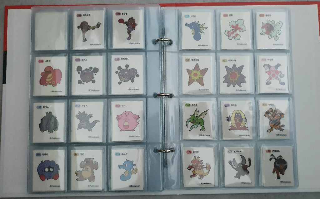 포켓몬 스티커 띠부띠부씰 159종 판매--6