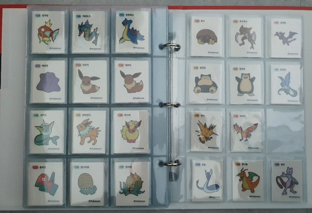 포켓몬 스티커 띠부띠부씰 159종 판매--7