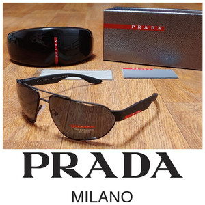 프라다 PRADA 정품 명품 선글라스 고글 블랙