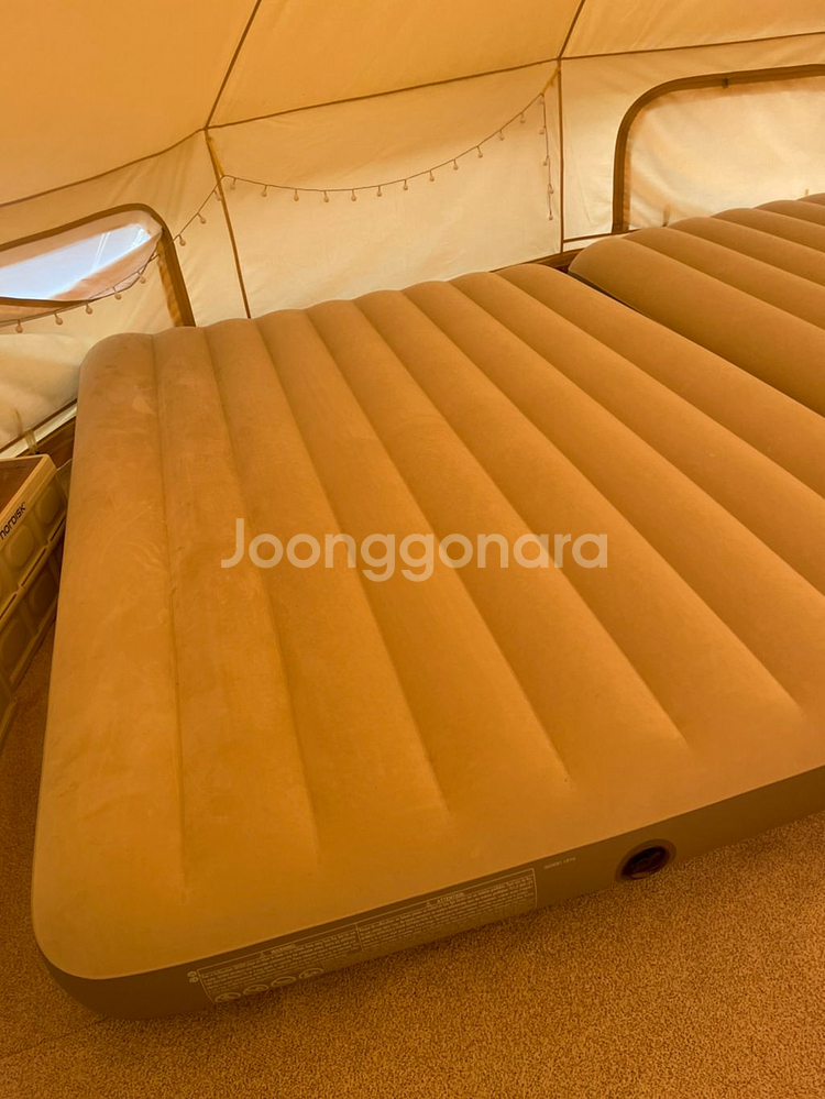 Intex 인텍스 듀라빔 플러스 퀸 에어매트 캠핑--4