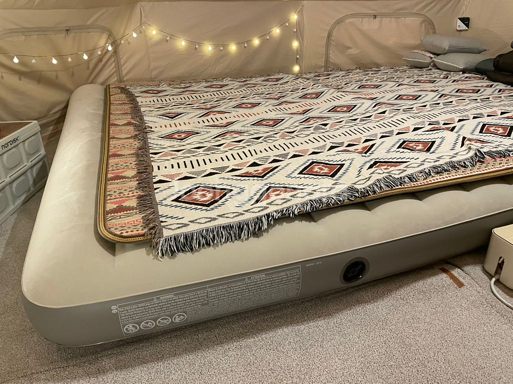 Intex 인텍스 듀라빔 플러스 에어매트 더블 캠핑--8