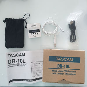 타스캠 tascam DR 10L 화이트 판매합니다