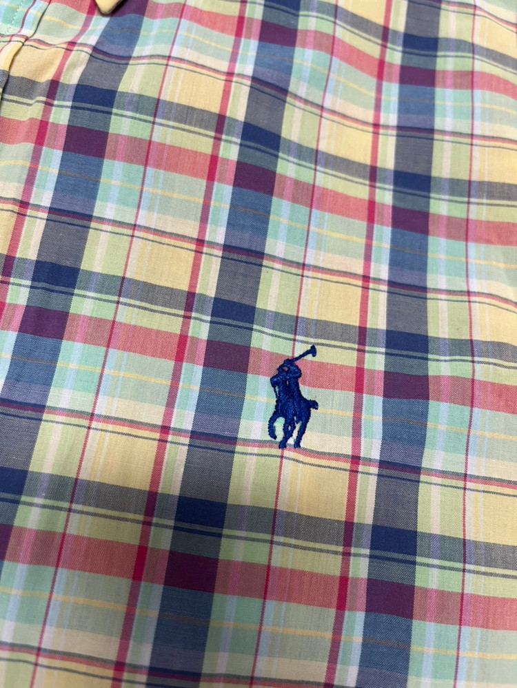 폴로 랄프로렌 반팔 체크셔츠 S 이미지