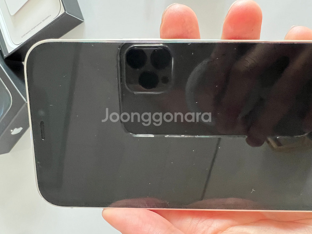 아이폰12프로 256GB 실버--2