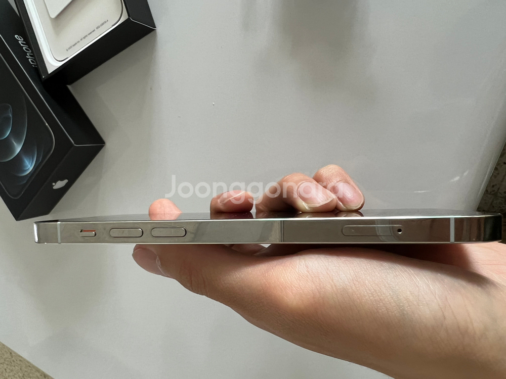 아이폰12프로 256GB 실버--1