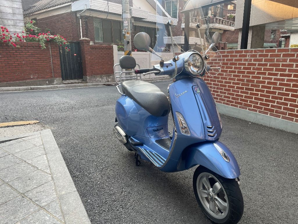 서울) 베스파 프리마베라125 하늘색 15년형 2015--7