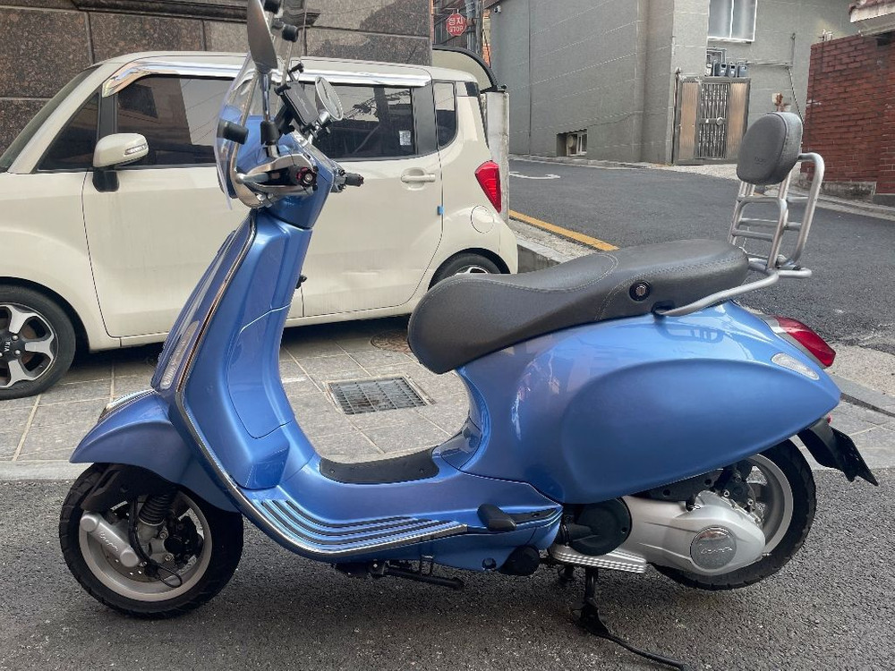 서울) 베스파 프리마베라125 하늘색 15년형 2015--2