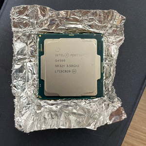 인텔 팬티엄 G4560 적출 CPU