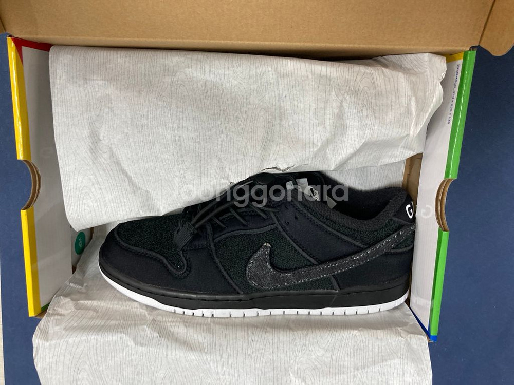 나이키x그나헌터 SB 덩크 로우 프로 QS 블랙280--0