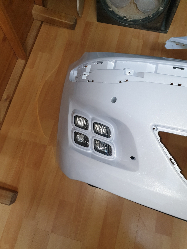 제네시스bh 앞범퍼 k5안개등 이식 판매합니다 이미지