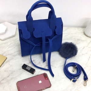 쨍한 파란색 포인트 가방(크로스백가능) 새상품!