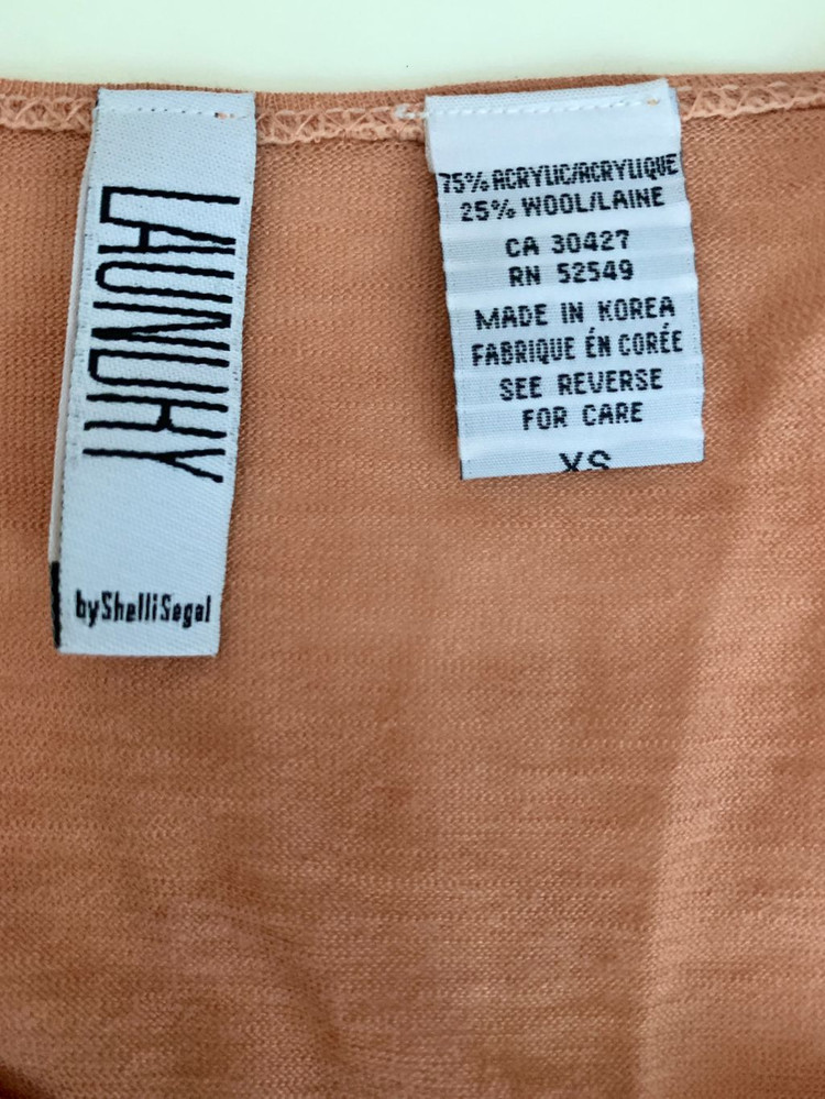 런드리LAUNDRY 티 xs사이즈--5