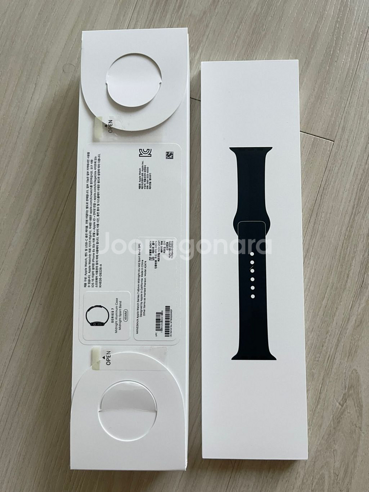 애플워치7 45mm 미드나이트GPS 팝니다--4