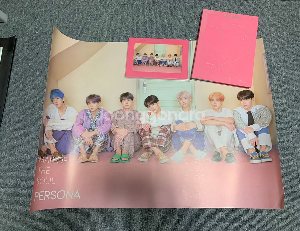 방탄 persona 앨범풀세트(대형포스터+사진액자포함)--0