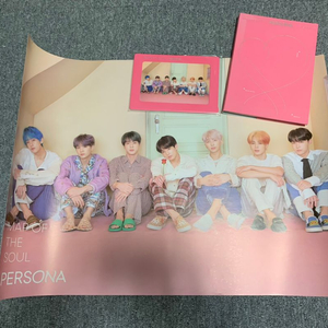 방탄 persona 앨범풀세트(대형포스터+사진액자포함)