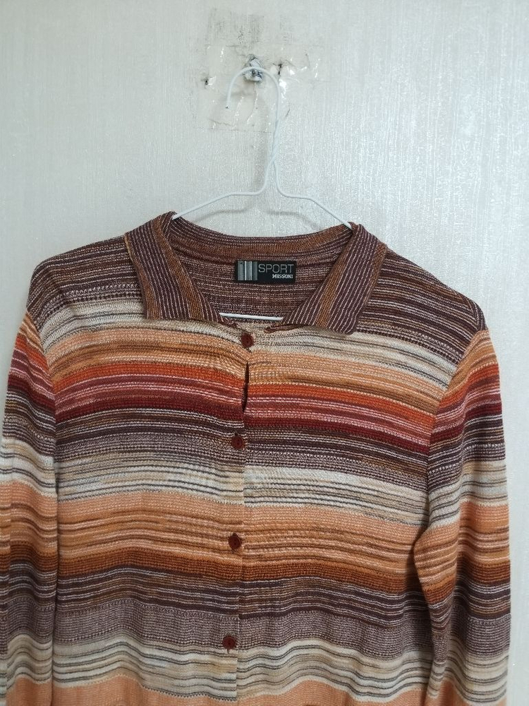 명품 미쏘니 여성 봄.여름 니트 가디건 (100) 이미지