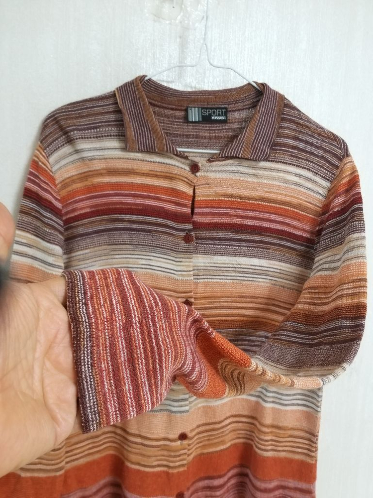 명품 미쏘니 여성 봄.여름 니트 가디건 (100) 이미지