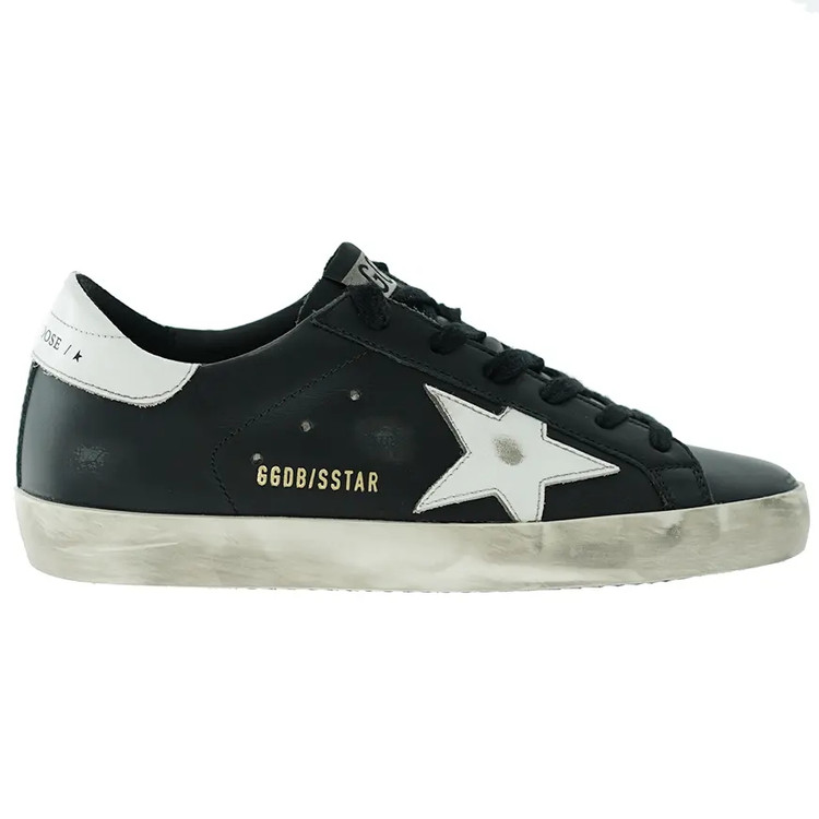 골든구스 블랙 / 화이트탭 38--1