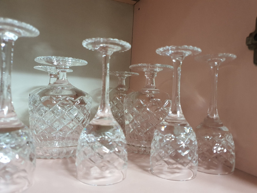 크리스탈그릇 이미지