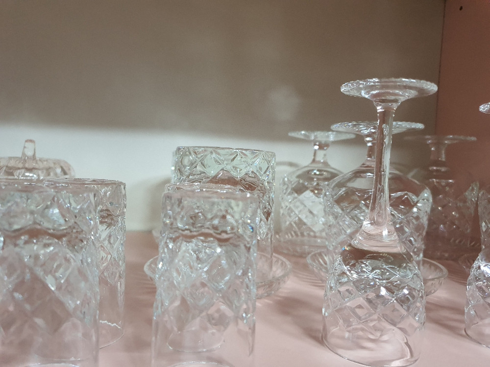 크리스탈그릇 이미지