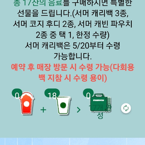 스벅 프리퀀시18개