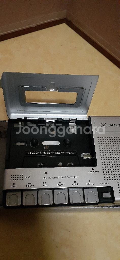 금성 카세트 레코더 TCM-508 고전제품--1