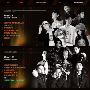 메타범즈 힙합 페스티벌 1부 티켓 팝니다