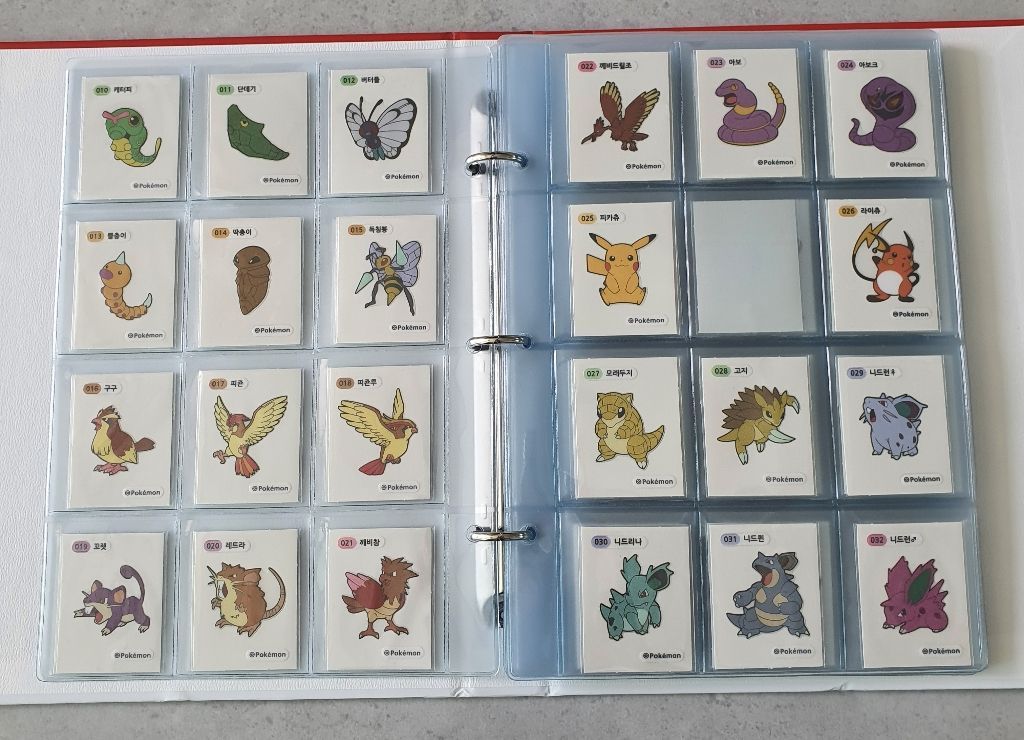 포켓몬 스티커 띠부띠부씰 159종 예약 판매--2