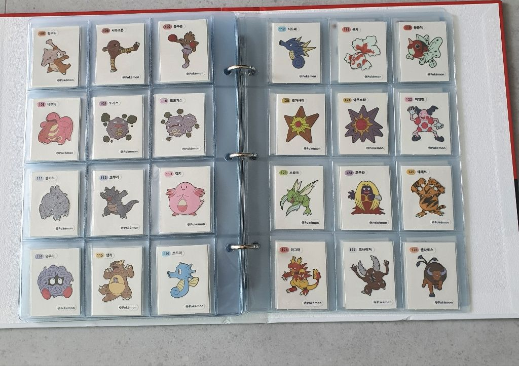 포켓몬 스티커 띠부띠부씰 159종 예약 판매--6