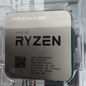 AMD 라이젠 3600 마티스 CPU(정품 쿨러 포함)