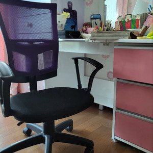 도서받침있는 책상 (라피네 하우징)+의자