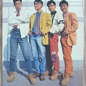 1990년대 가수 그룹 노이즈 광고 카드