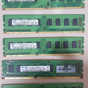 삼성 RAM 2GB PC3 10600U DDR3 3개