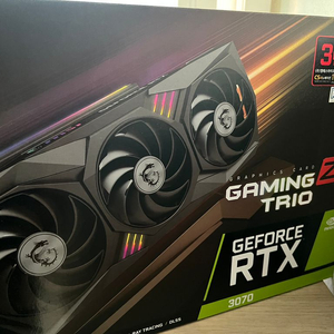 MSI RTX 3070 트리오 트라이프로져2 (70만)