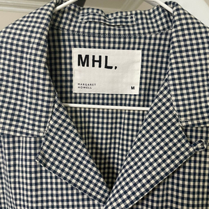 마가렛호웰 오픈카라 셔츠 MHL