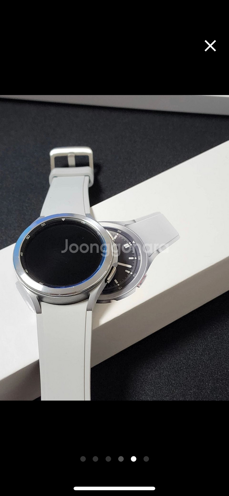 갤럭시워치4 클래식 46 실버--4