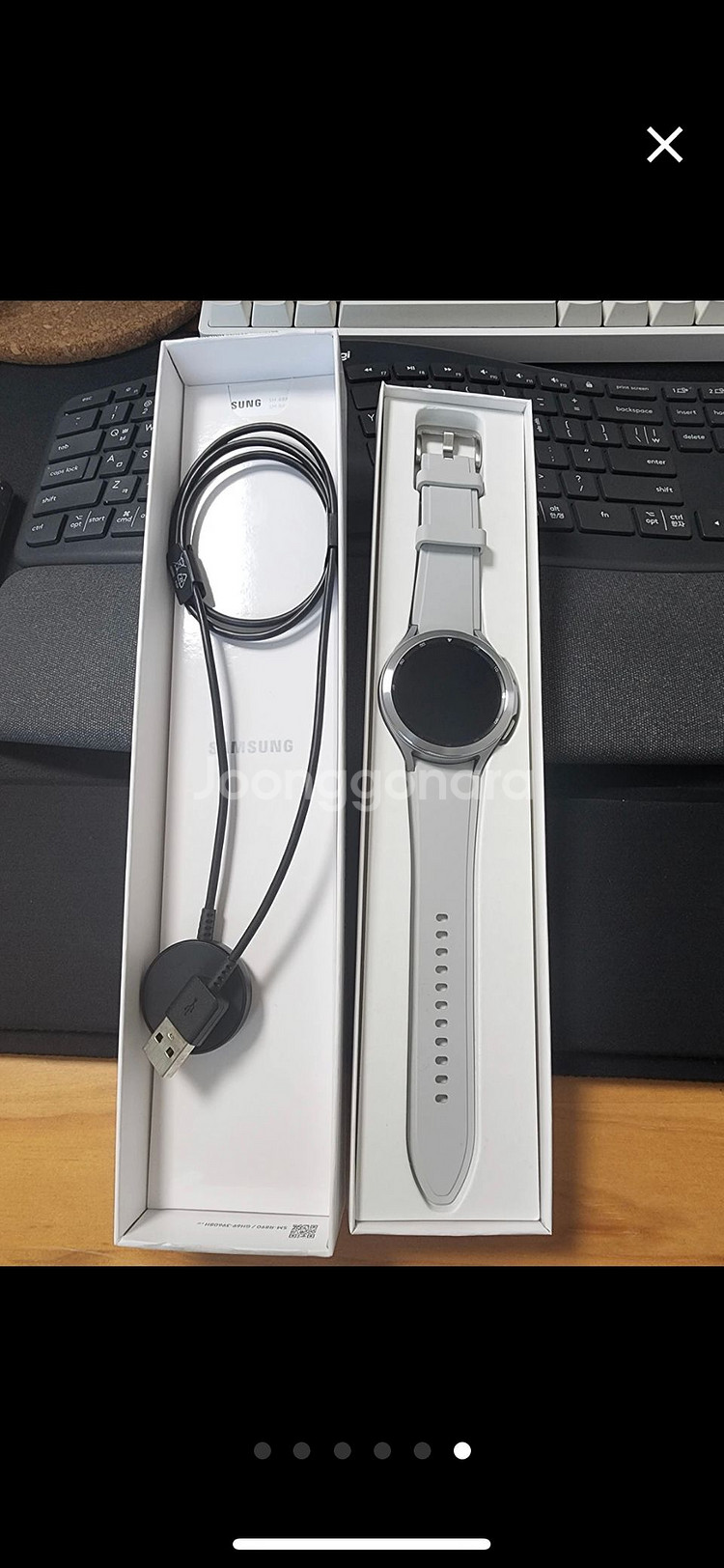 갤럭시워치4 클래식 46 실버--5
