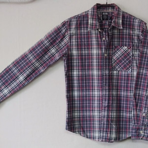 힐피거데님 체크남방 S사이즈 거의새것