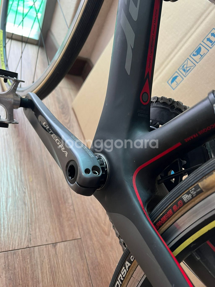 앞드제외 풀울테그라 풀카본 로드자전거 팝니다--1