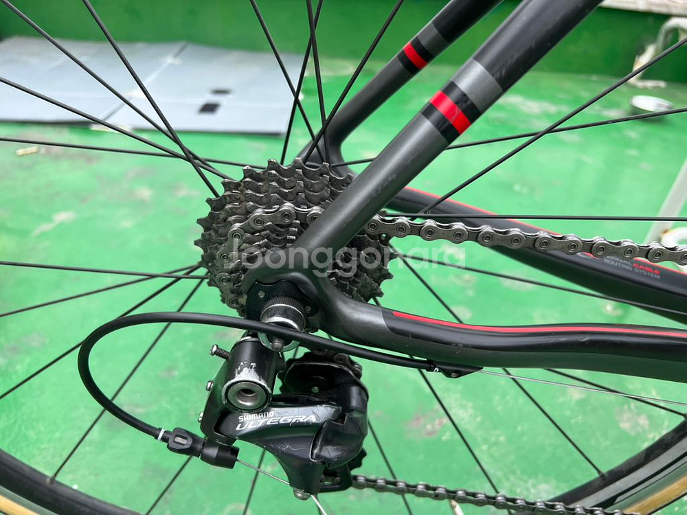 앞드제외 풀울테그라 풀카본 로드자전거 팝니다--2