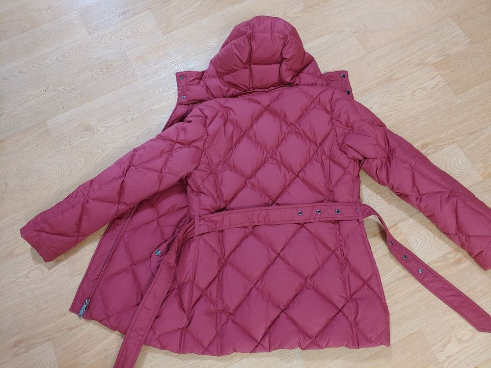 <명품> 여성 버버리 100% 거위털 패딩(55사이즈)--1