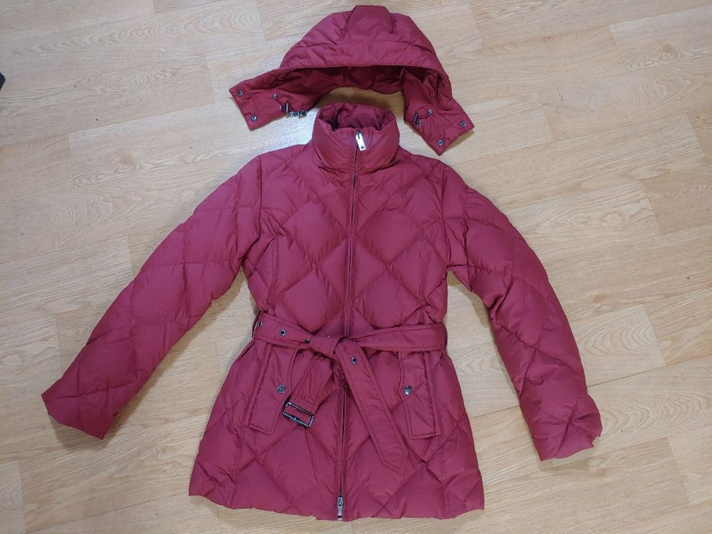 <명품> 여성 버버리 100% 거위털 패딩(55사이즈)--7