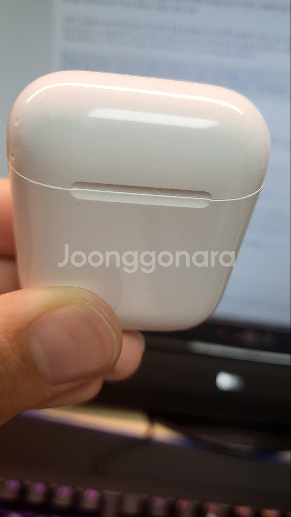 에어팟 2세대 본체 + 왼쪽--1