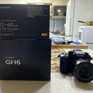 Gh6와 12-60 f2.8-4.0 1회사용하고 판매