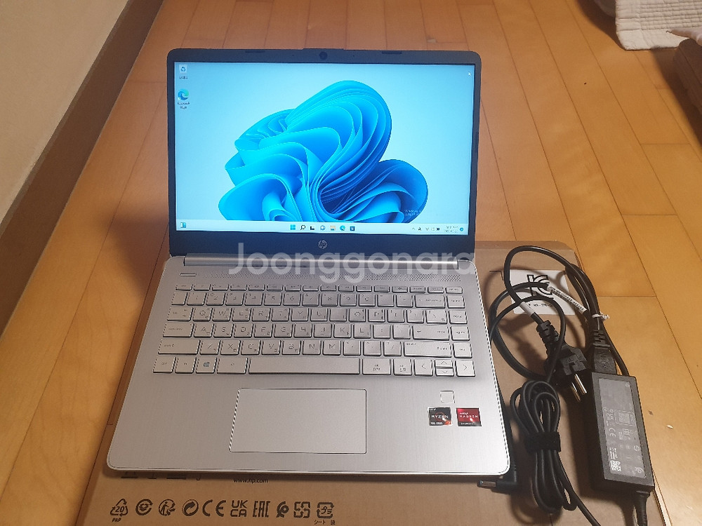 HP 14S-fq0067au 라이젠7 노트북 팝니다.--4